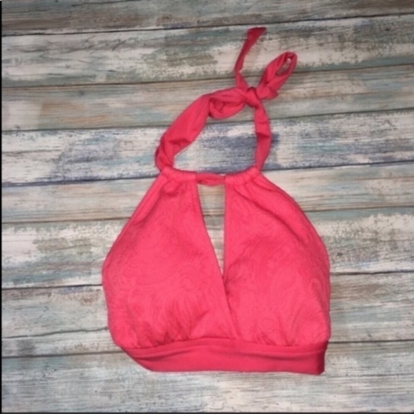 Mossimo Red Halter Bikini Top - Picture 2 of 6